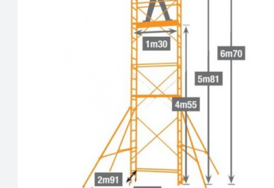 Location Échafaudage Autre à Muret